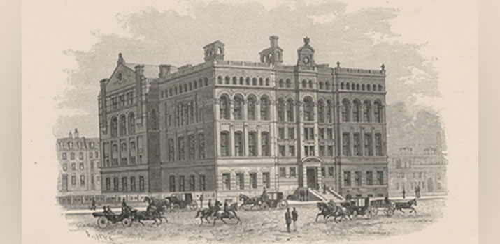 Harvard Medical School Circa 1883