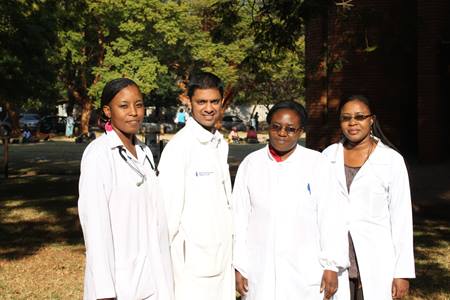 Zambia internal medical residents
