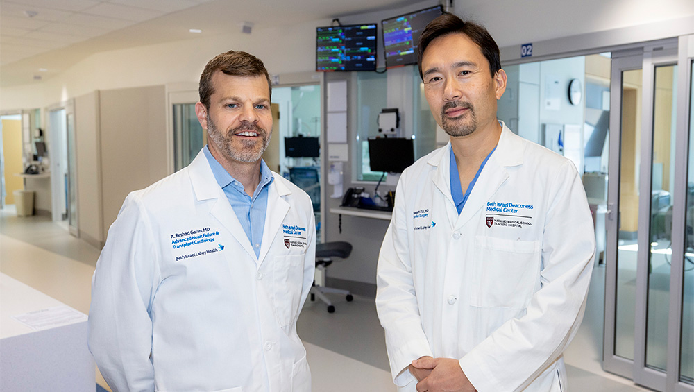 Dr. Garan and Dr. Kai, BILH Heart Transplant Program leaders