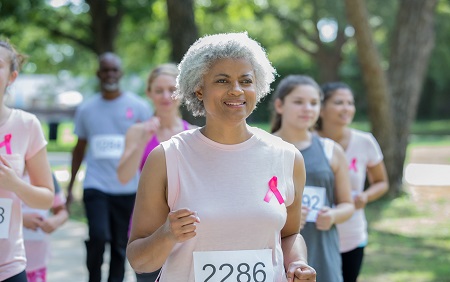 Routine exercise prior to a breast cancer diagnosis has benefits