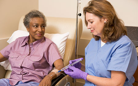 For triple negative breast cancers, sometimes chemo first