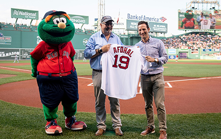GI All-Star Honored by the Red Sox
