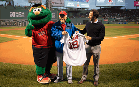 Red Sox Honor Diabetes All-Star