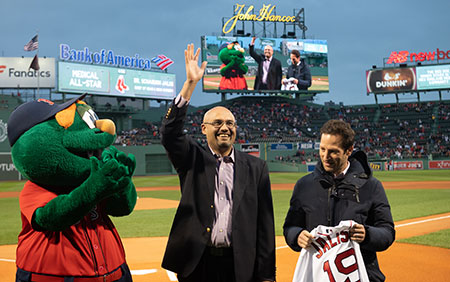 Surgical All-Star Honored by Red Sox