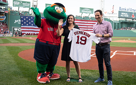 HIV Research All-Star Celebrated by the Red Sox   