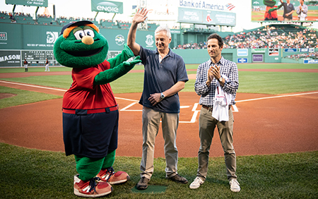 Red Sox Honor Radiology All-Star