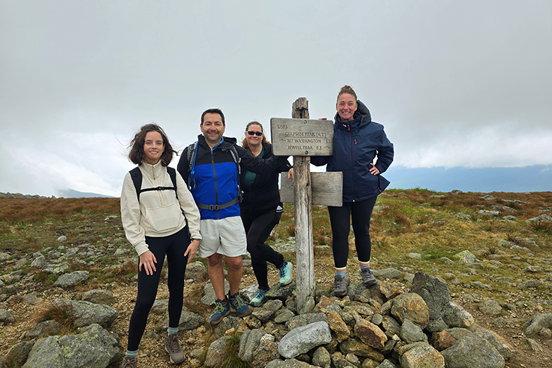 Journey to the Summit: Cancer Patient Celebrates Remission with Care Team