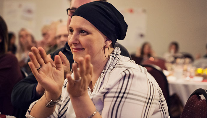 Cancer patient celebrates milestone life event