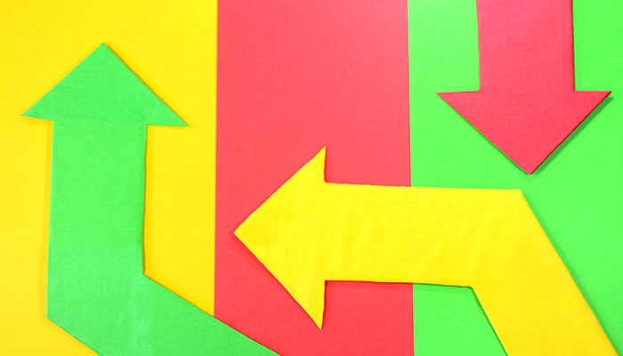Before choosing breast implants (silicone or saline), learn about the risks and your choices. Choices - Directional Arrows