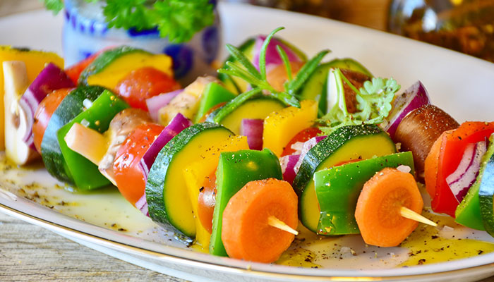 Healthy Vegetable Skewers