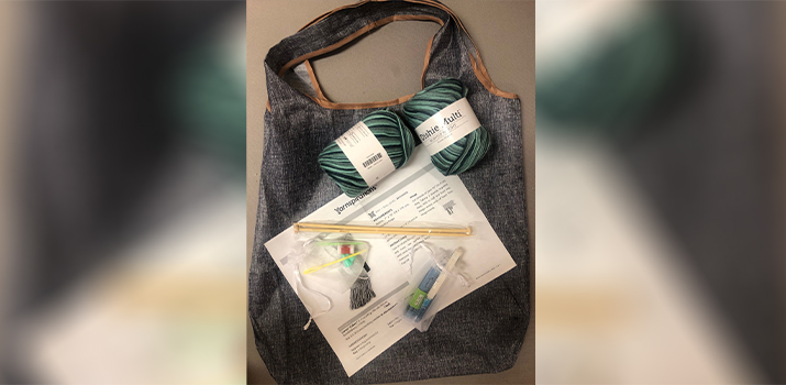 Knit kits made by Renata Didonato