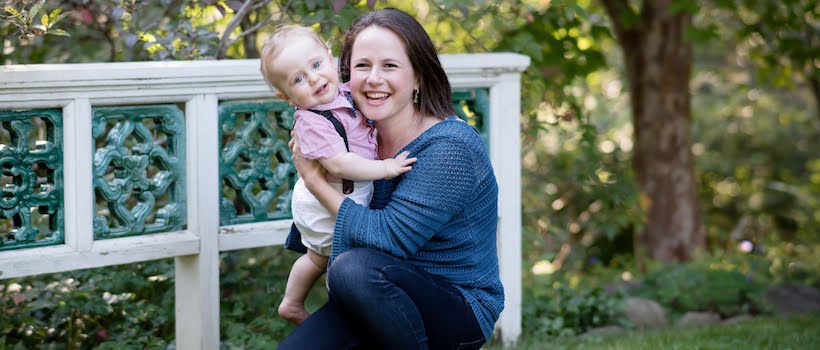 Mother with Crohns and a baby.