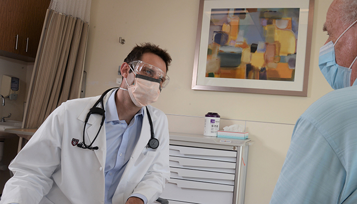 BIDMC Cardiologist Jason Matos Speaks with a Heart Patient BIDMC Cardiologist Jason Matos Speaks with a Heart Patient