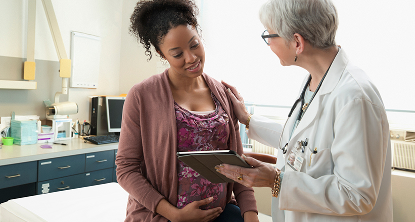 Pregnant Woman Visits Cardiologist