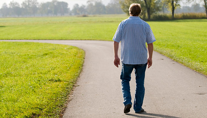 man walking