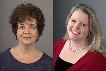 Amy Goldman, LICSW (left) and Jeanne McCarthy, LICSW (right) co-lead BIDMC's Pancreatic Cancer Support Group. Amy Goldman, LICSW (left) and Jeanne McCarthy, LICSW (right) co-lead BIDMC's Pancreatic Cancer Support Group.