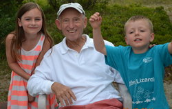 Paul with kids