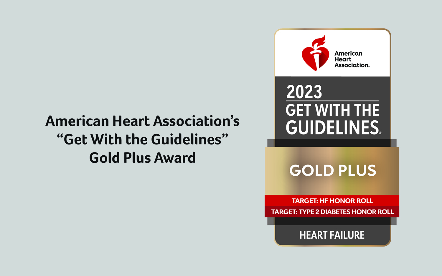 2023 Get With the Guidelines Gold Plus Award