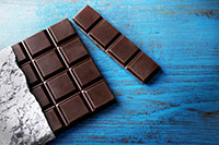 chocolate bar unwrapped