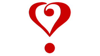 red question mark as part of a heart shape red question mark as part of a heart shape