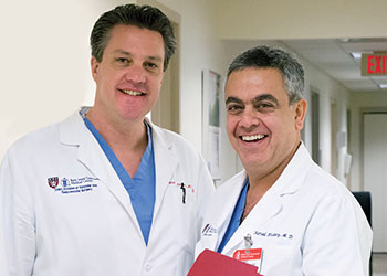 Drs. Schermerhorn and Khabbaz of BIDMC's Aortic Center