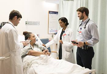 BIDMC Hospitalists Caring for Patient