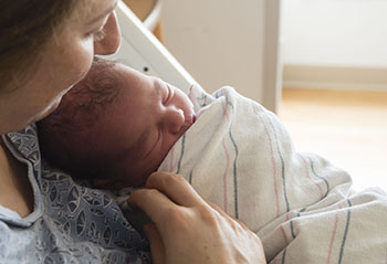 Mother with her Newborn Baby