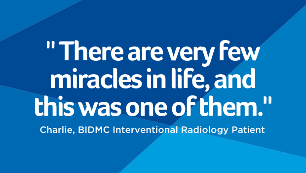 BIDMC Interventional Radiology Patient Charlie quotes his experience with BPH treatment