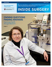 BIDMC Inside Surgery Magazine Summer 2021 Cover