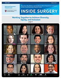 BIDMC Inside Surgery Magazine Winter 2021 Cover