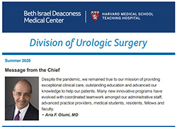 Summer 2020 Urology Newsletter Summer 2020 Urology Newsletter
