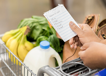 female grocery shopping 