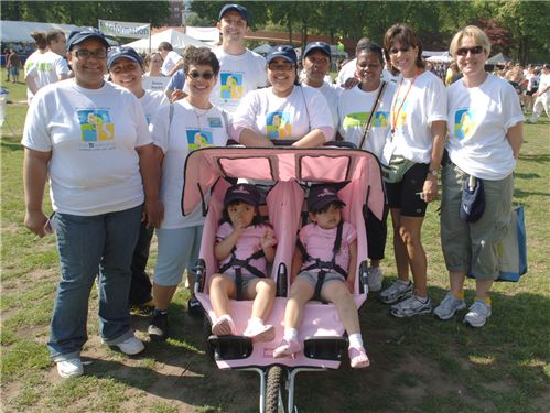 BIDMC team at 2008 AIDS Walk