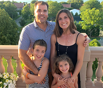 Corey and Hillary Repucci with daughters Annabelle and Olivia. Corey and Hillary Repucci with daughters Annabelle and Olivia.