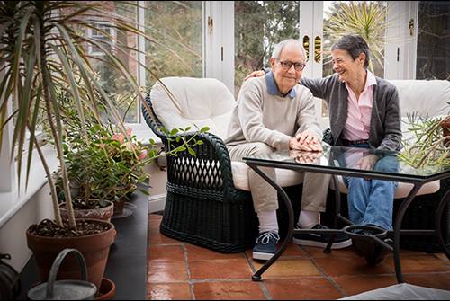 BIDMC Patient Sam Spektor and his wife Ann Berman BIDMC Patient Sam Spektor and his wife Ann Berman