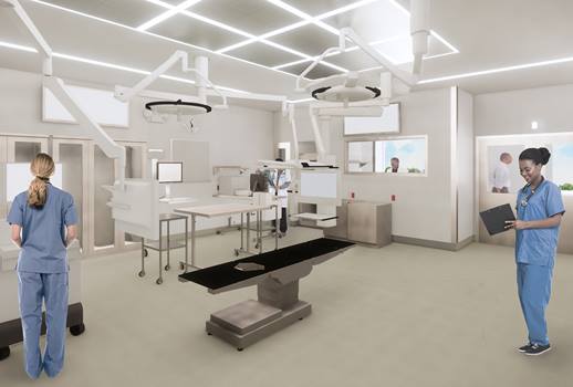 BIDMC's New Inpatient Building - Surgical Suite