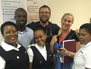 BIDMC staff in Botswana