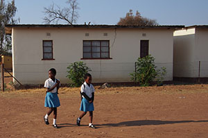 Locals in Botswana