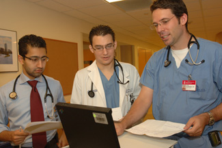 Dr. Charles Trey and Dr. Franklin Epstein