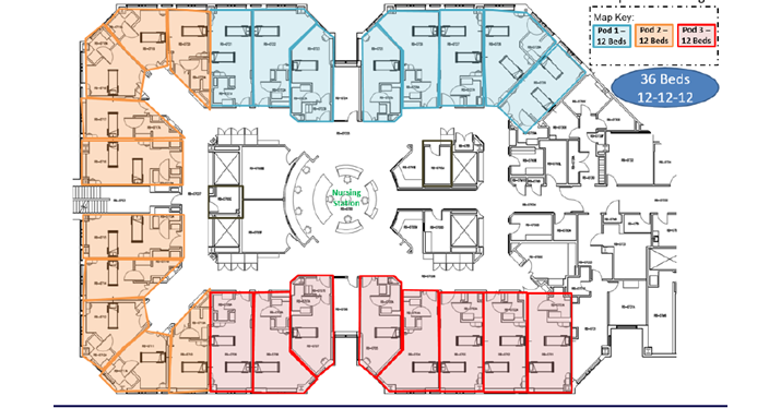 The BIDMC Wards Map