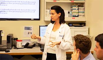 BIDMC Primary Care Residents and Dr. Kelly Graham (Pre-COVID)