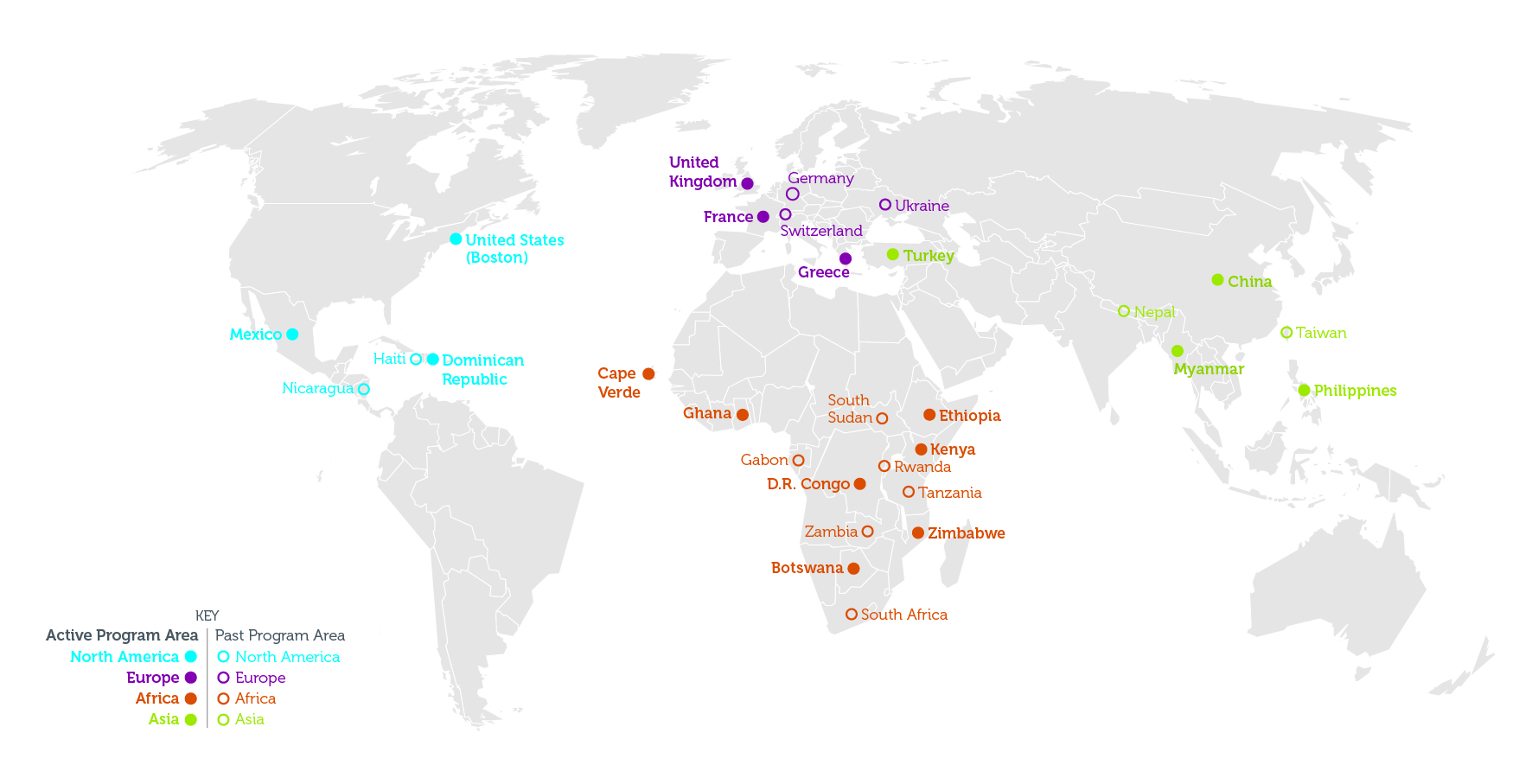 Beth Israel's activity around the world