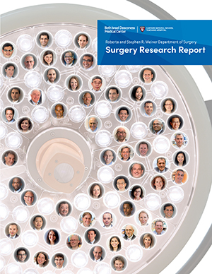 BIDMC Surgery Research Report 2020 Cover