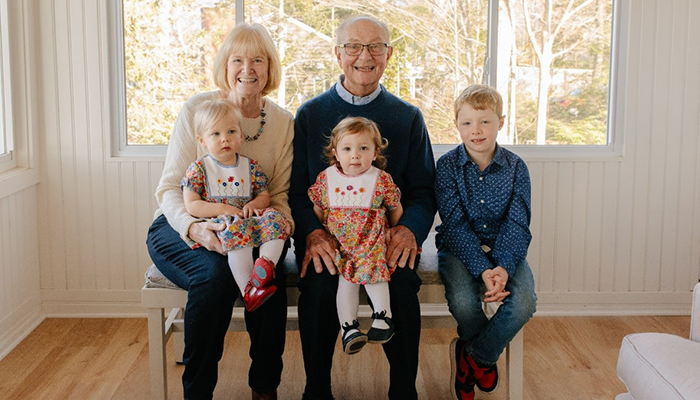Bob Blanchard and family