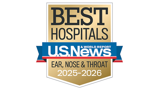 Best Hospitals US News Badge Ear, Nose & Throat 2025-2026