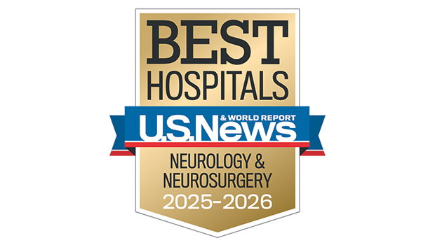 Best Hospital US News Neurology & Neurosurgery Badge 2025-2026