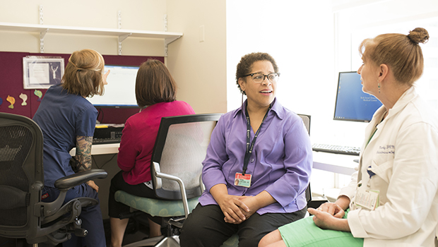 BIDMC OBGYN team members working.