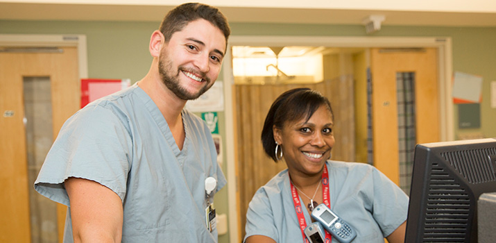 Jared Restivo and Roxane White, emergency department nurses