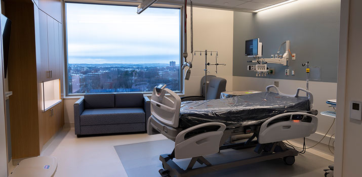 Klarman Building Patient Room