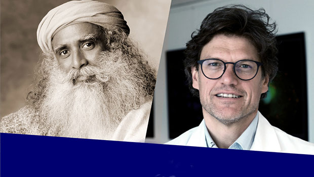 Yogi Sadhguru and Neurologist Dr. Laureys